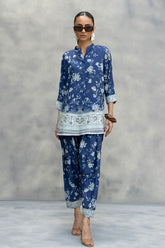 Digital Flow 2PC Printed Lawn Suit