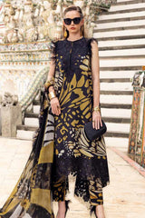 Digital Printed 3PC Lawn Suit
