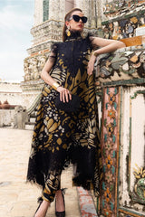 Digital Printed 3PC Lawn Suit
