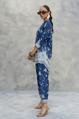 Digital Flow 2PC Printed Lawn Suit