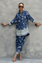 Digital Flow 2PC Printed Lawn Suit